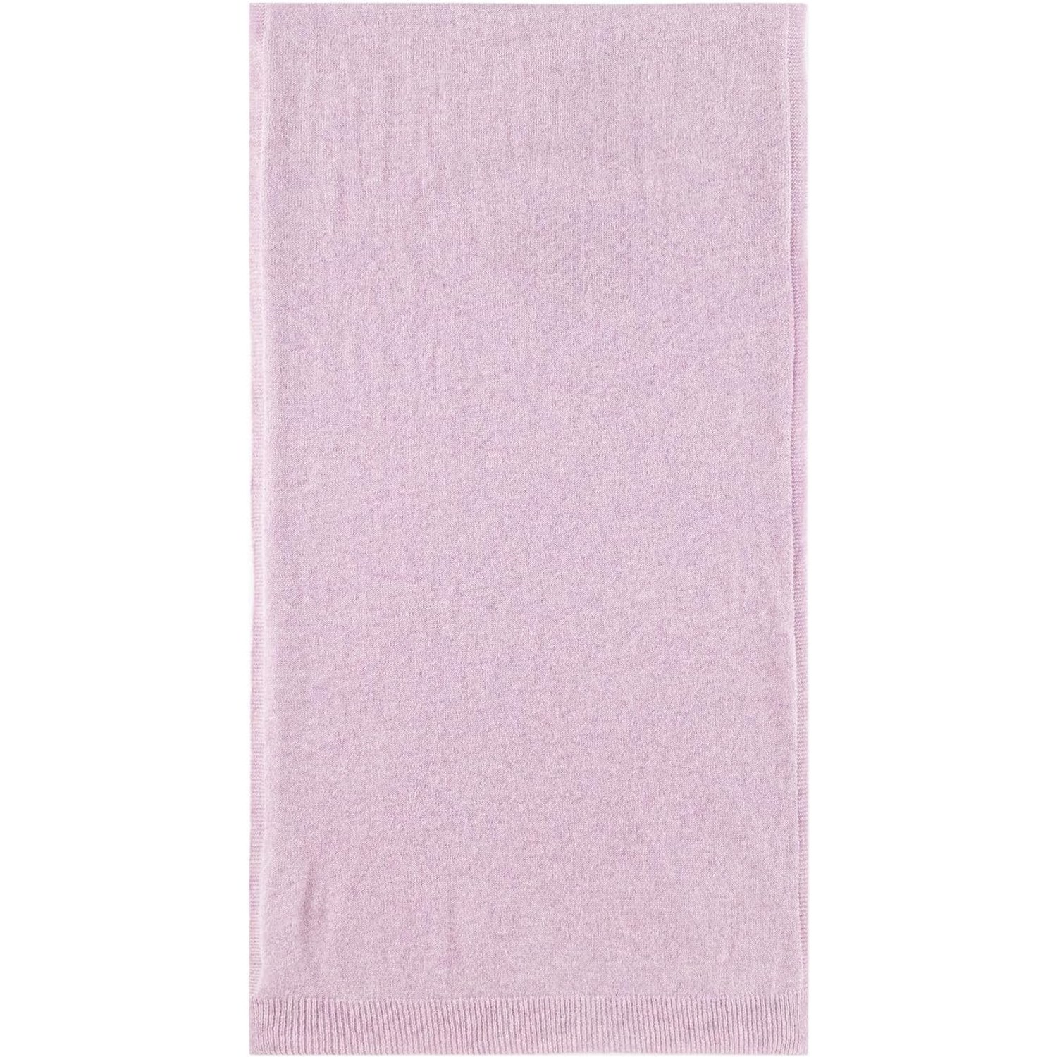 Knitted Cashmere Pashmina Scarf in Lavender: image 2