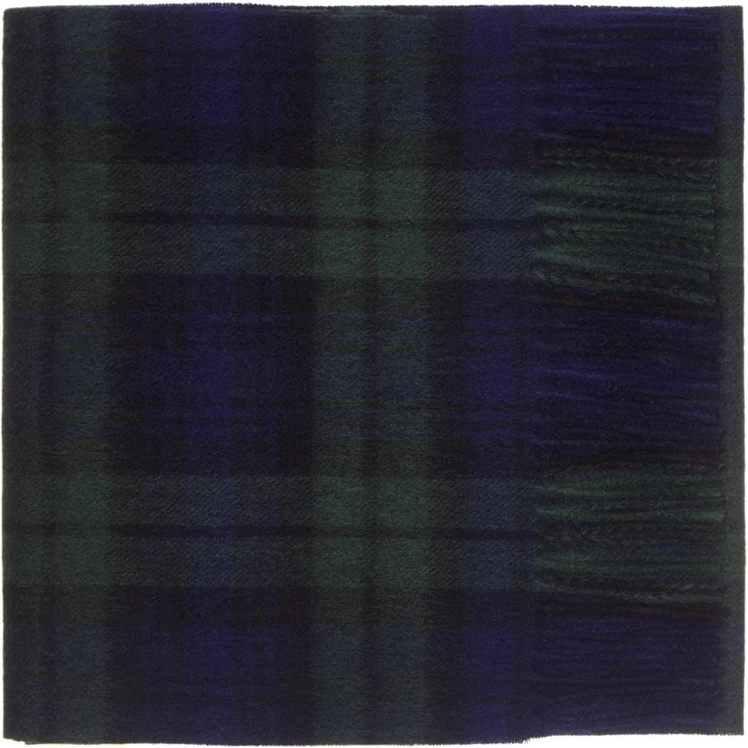 Lambswool Tartan Scarf in Black Watch