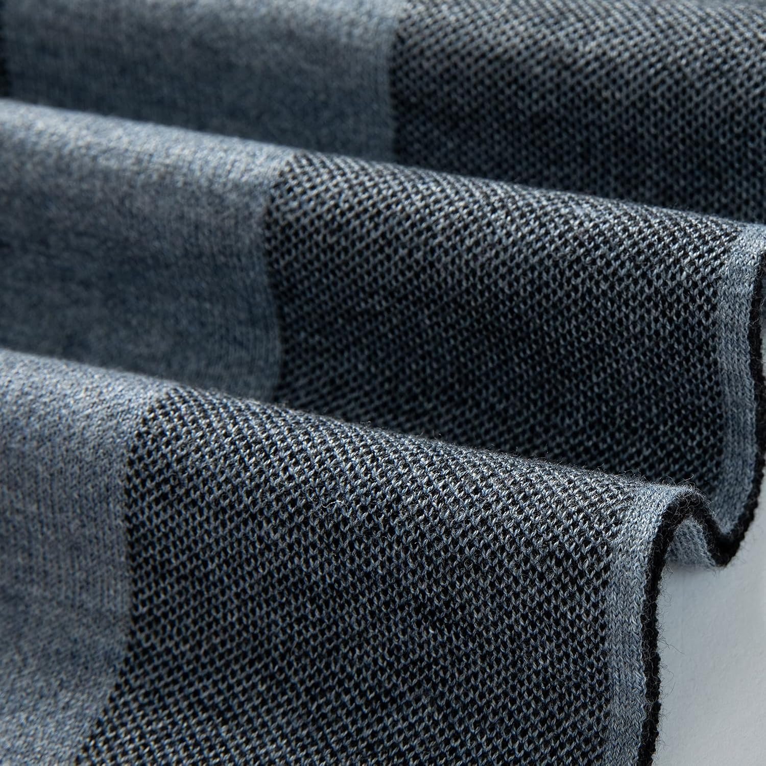 Merino Wool Tartan Scarf for Men with Gift Box