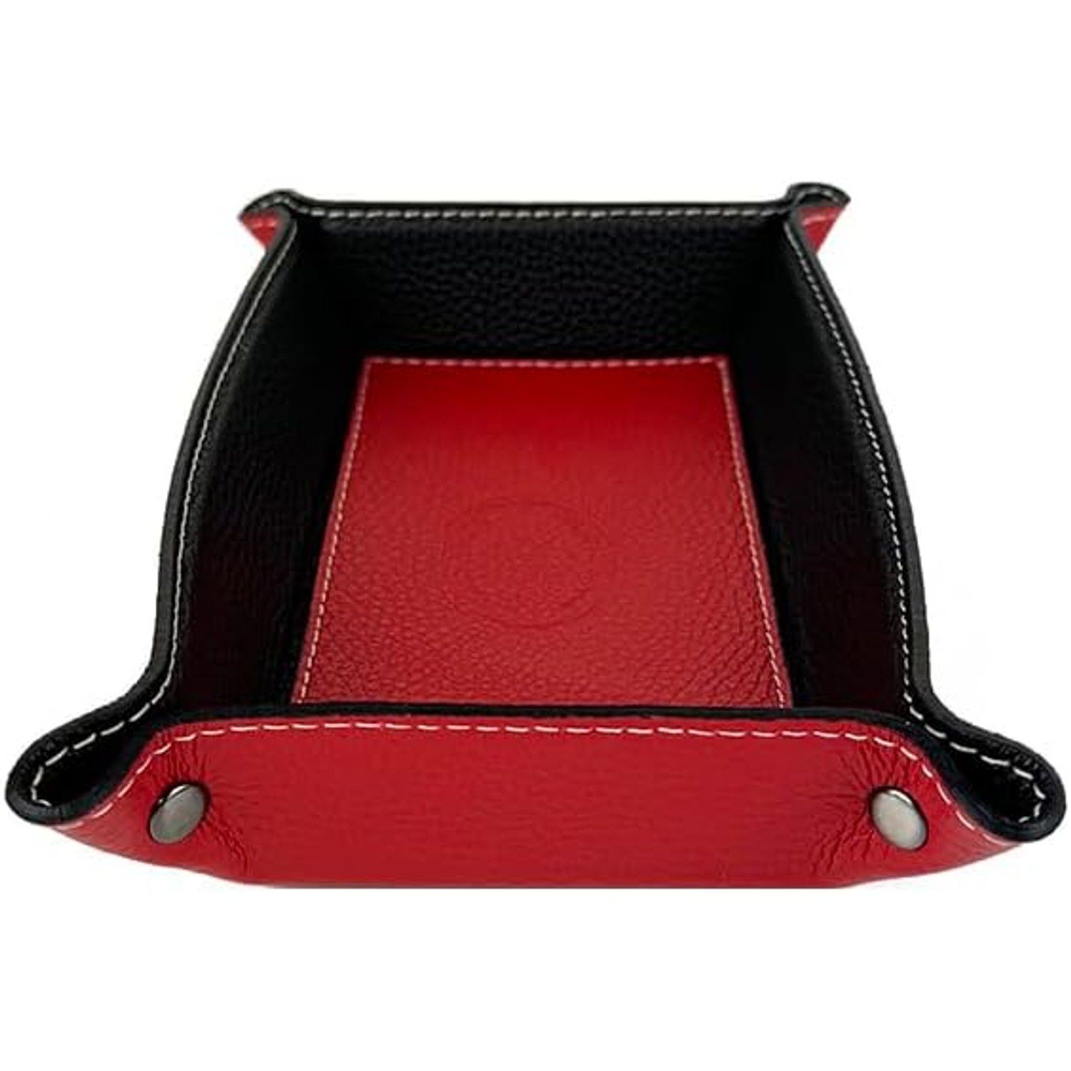 Rectangular Genuine Leather Tray Organiser: image 3