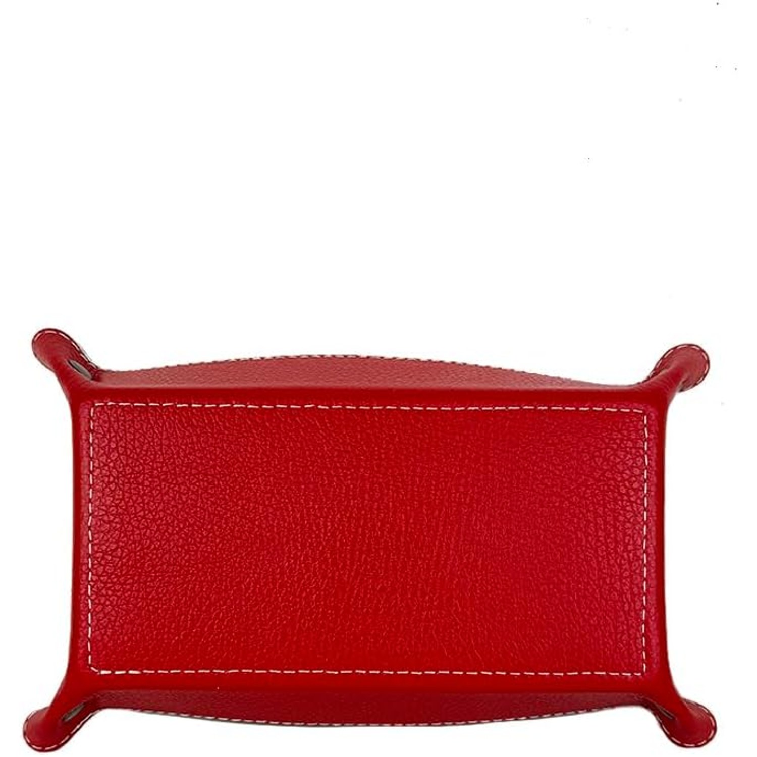 Rectangular Genuine Leather Tray Organiser: image 4