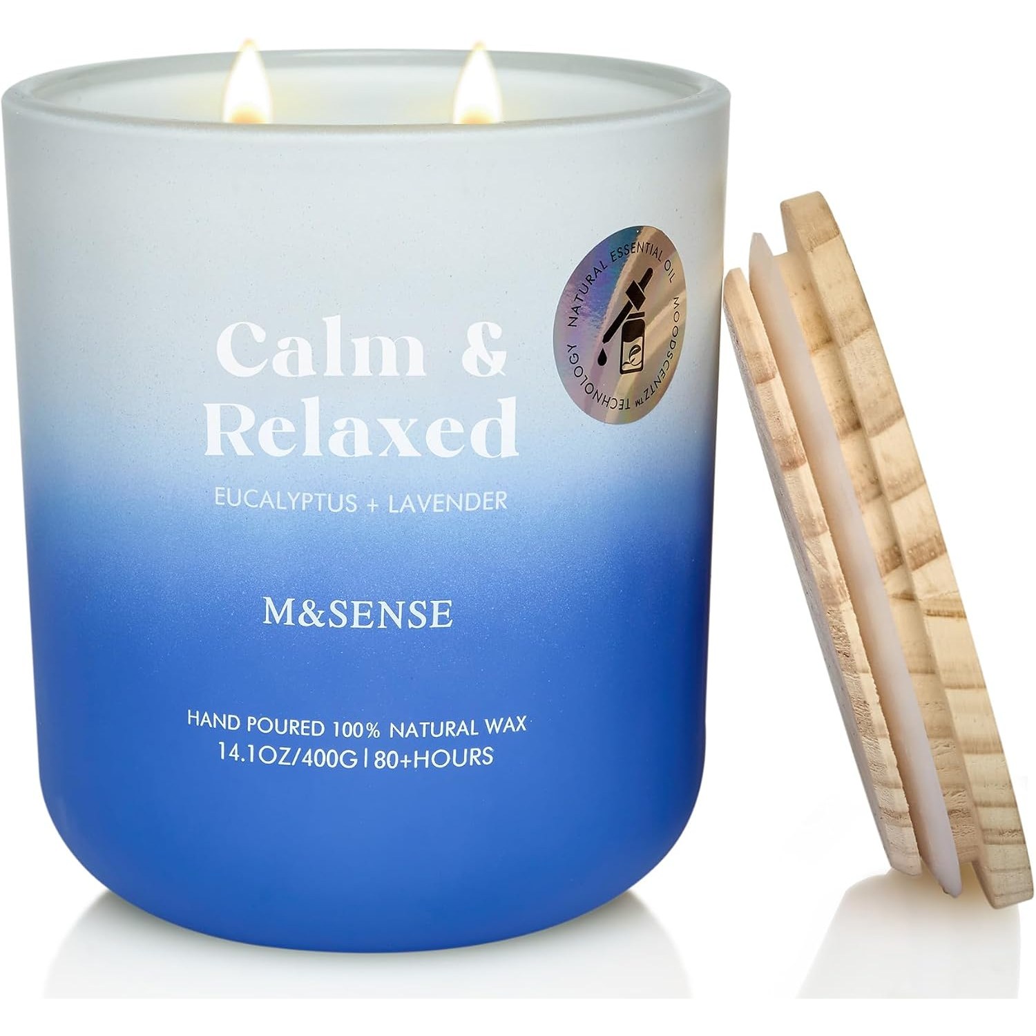Eucalyptus Lavender Soy Candle 400 g