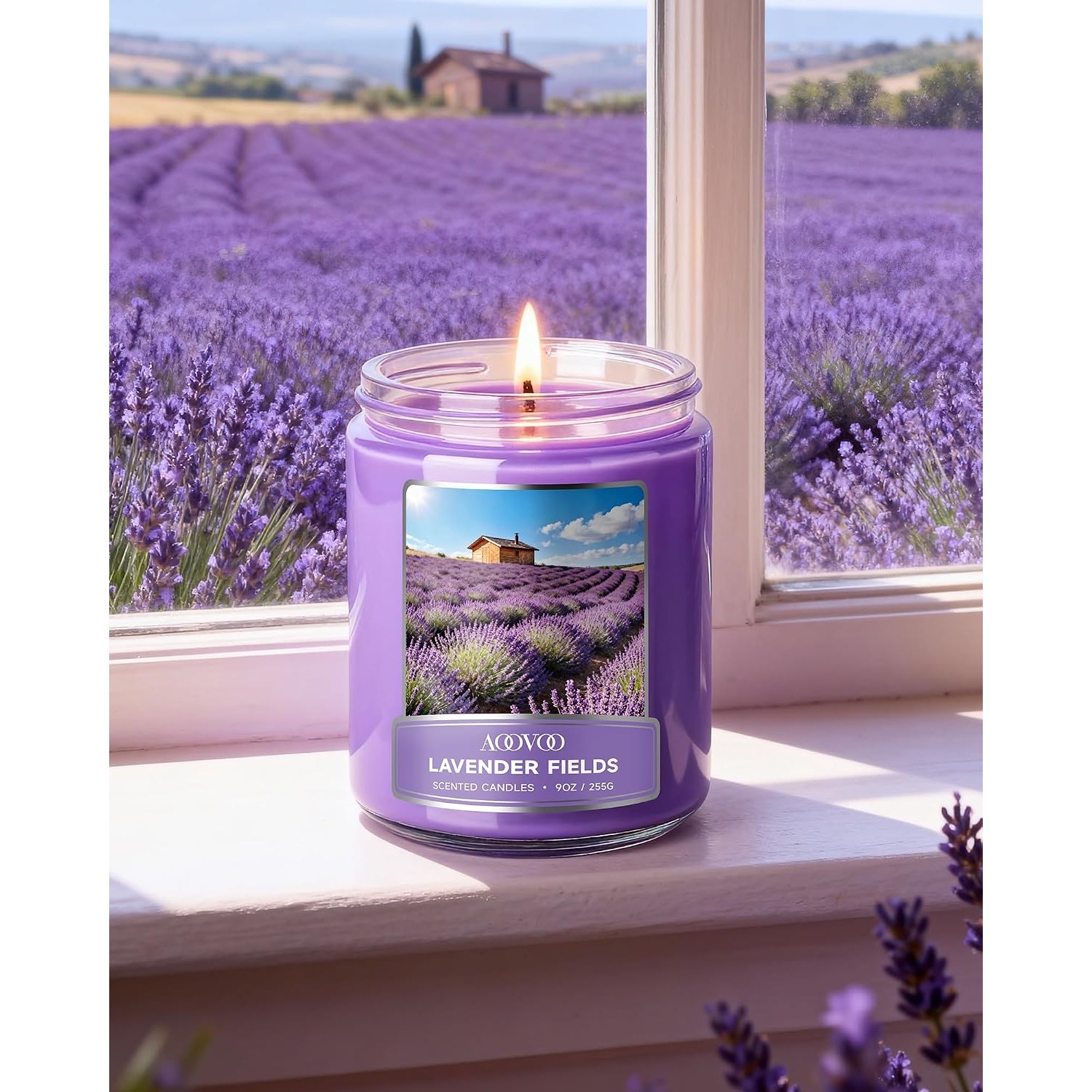 Soy Candle Gift Set, 4 Scented Candles, 1020 g Total: image 4