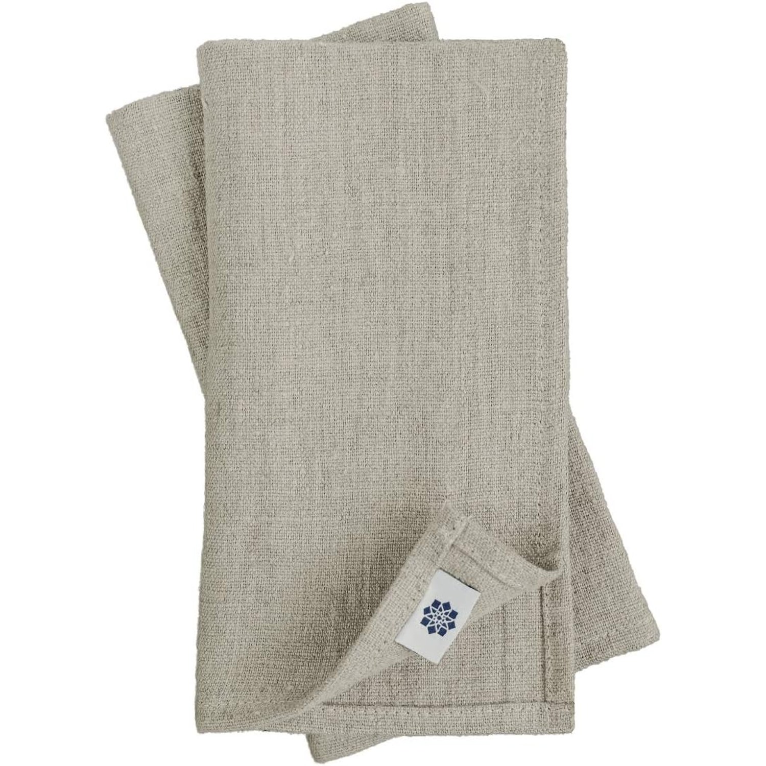 Rustic Stonewashed Linen Napkins, Set of 4