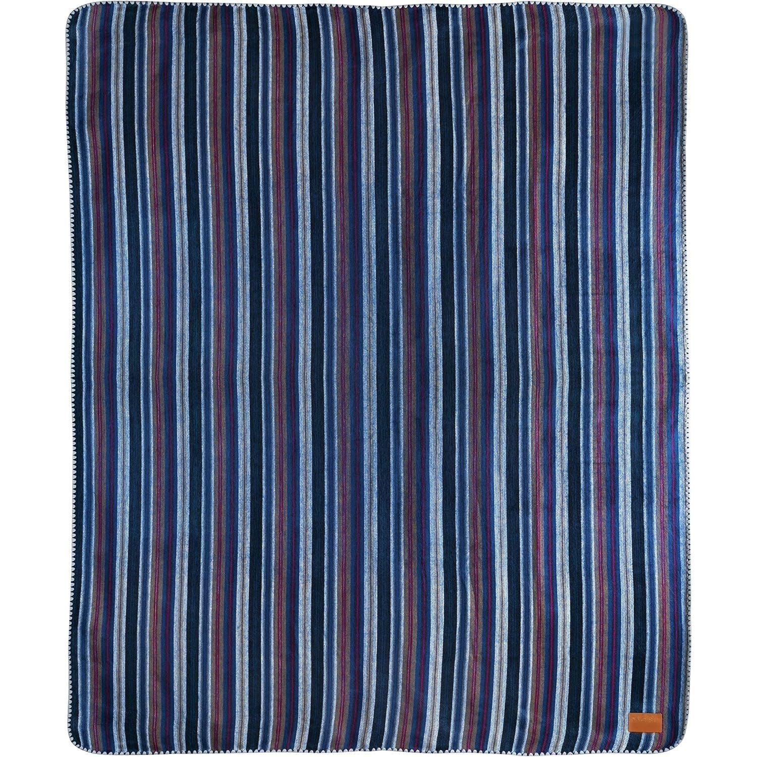 Variegated Alpaca Blend Throw Blanket: image 4