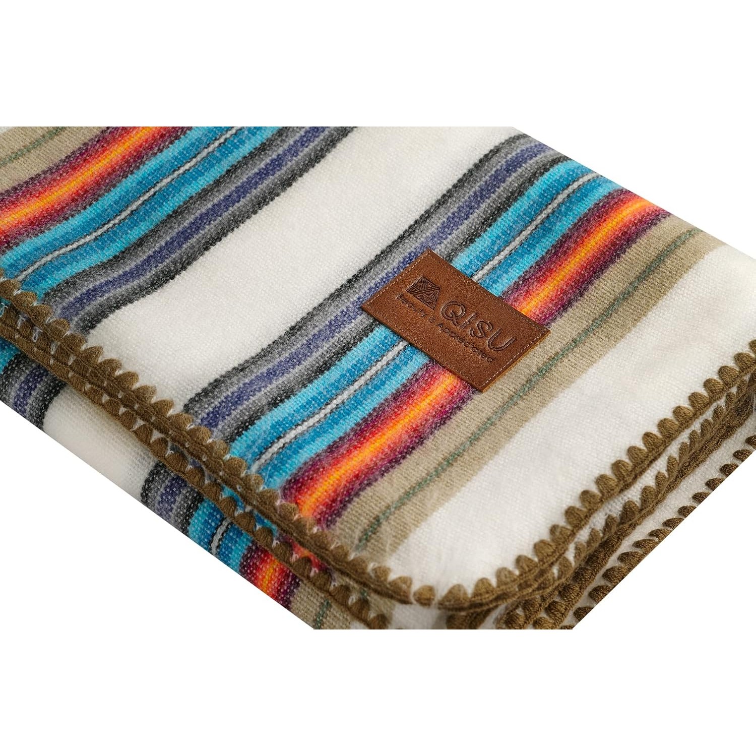 Alpaca Blend Throw Blanket, Handmade in Ecuador, 216 x 165 cm: image 2